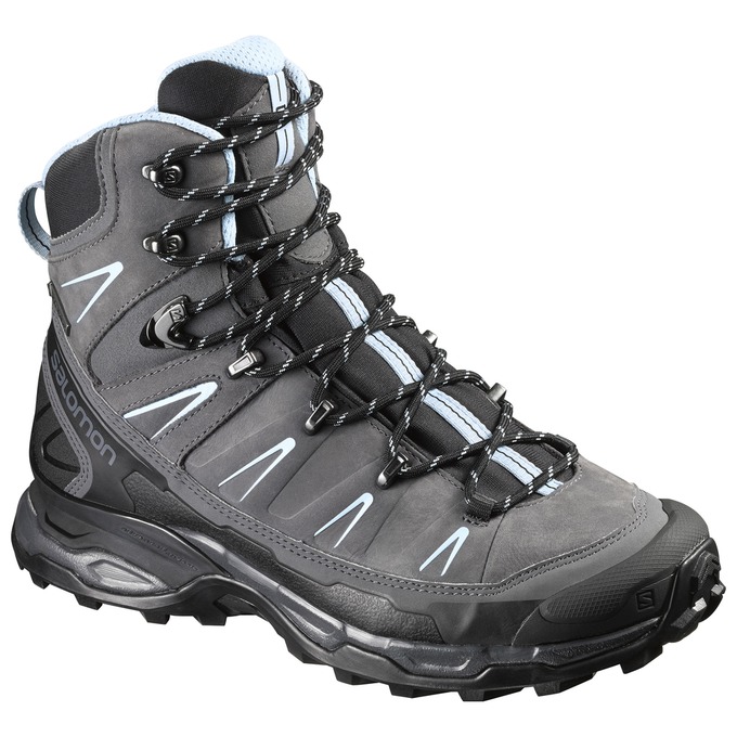 Zapatillas Trekking Salomon Mujer Negras / Gris - Salomon Argentina X ULTRA TREK GTX® W ,381045-XHG